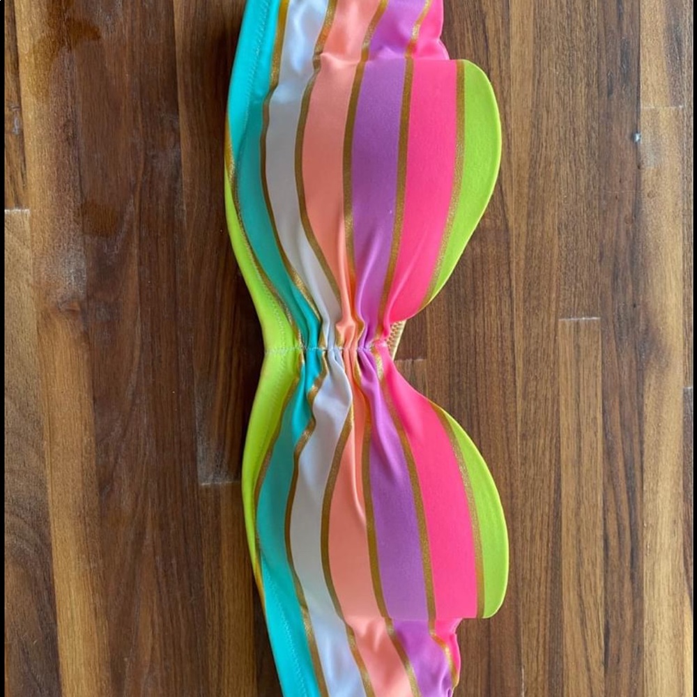 Victoria Secrets Multicolored Swim Top